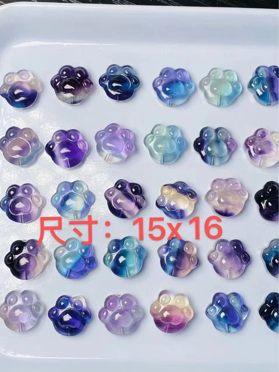 Natural Colorful Fluorite Pendant