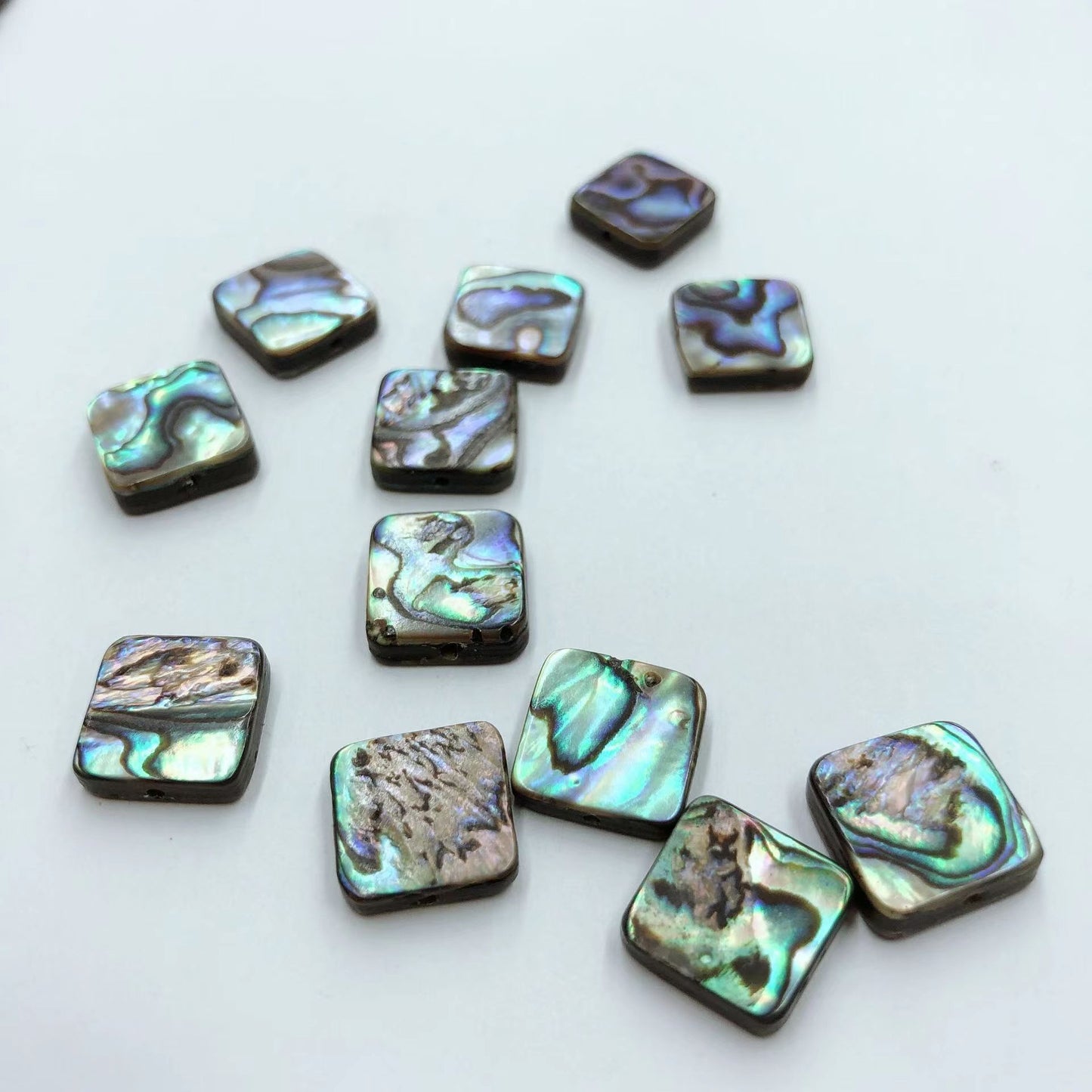 Abalone Square Beads DIY 5pcs
