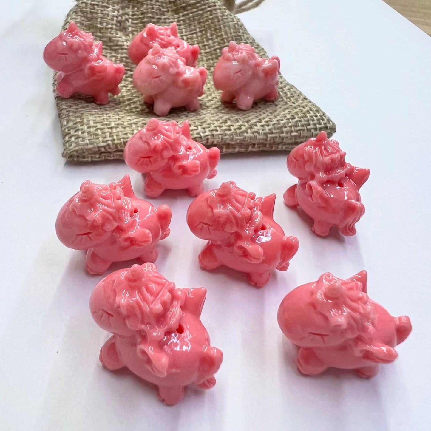 Queen Shell Unicorn DIY Pendant 5PCS