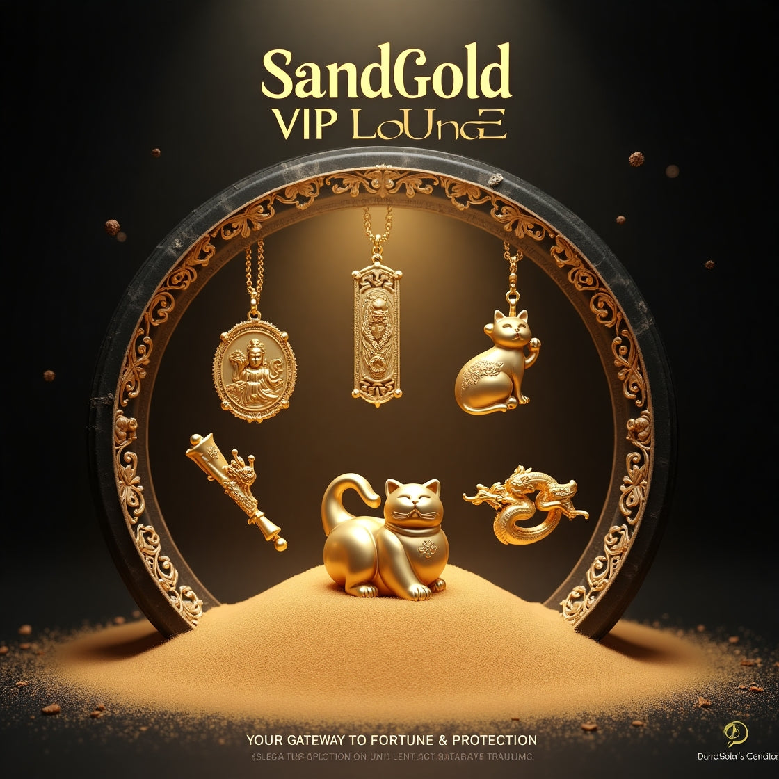 🔴TikTok LIVE Streaming (Sand Gold Charms)