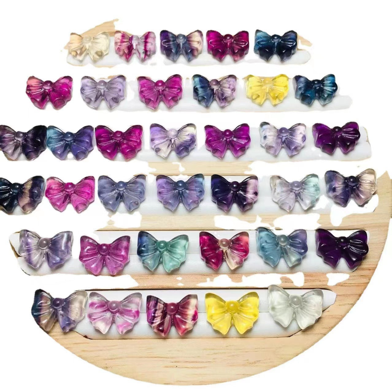 Natural Colorful Fluorite Pendant
